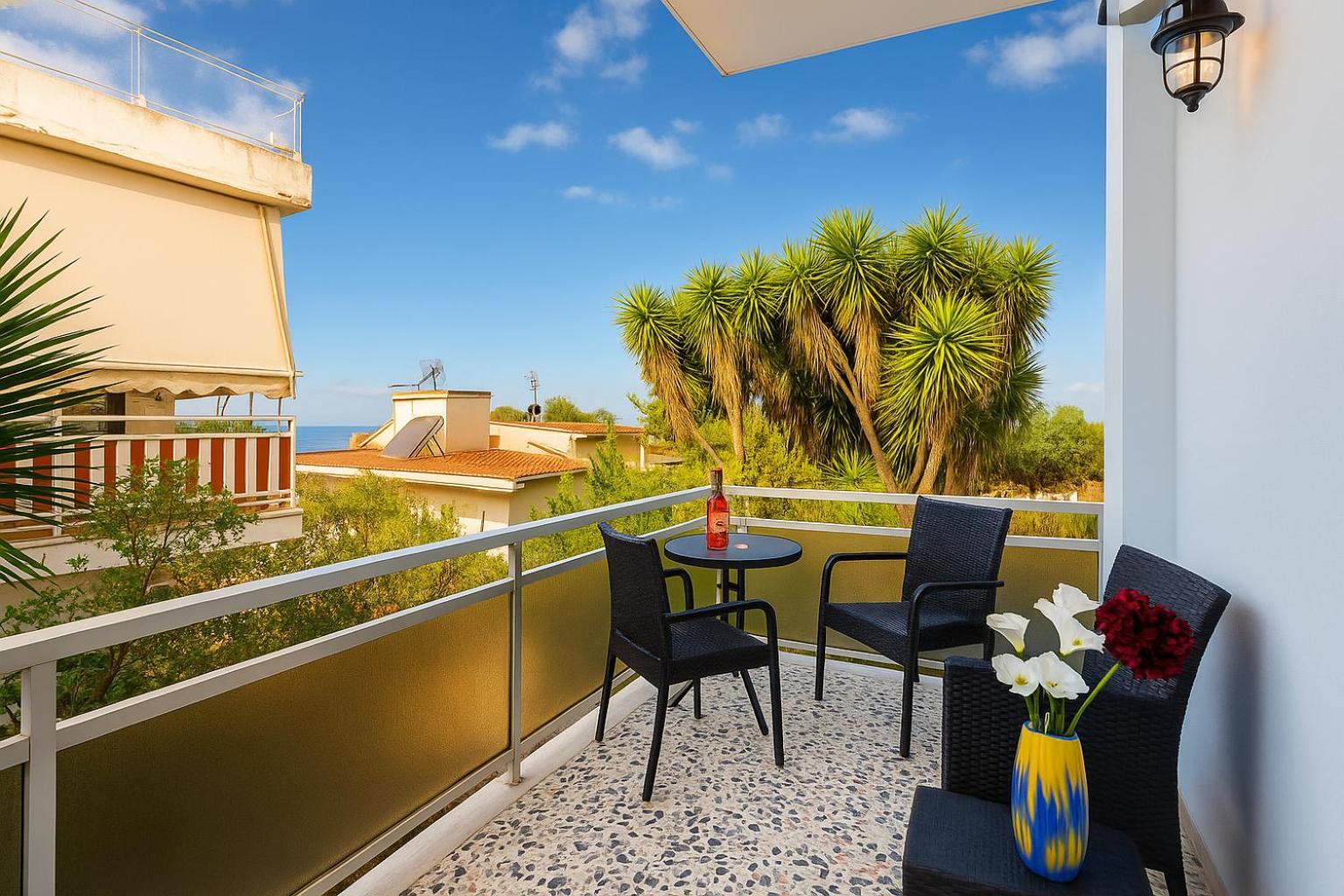 הוילה קלמאטה Avia Seaview Getaway - Konstantina'S Hidden Haven מראה חיצוני תמונה